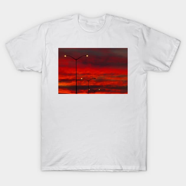 Burnt Sky T-Shirt by Jim Cumming